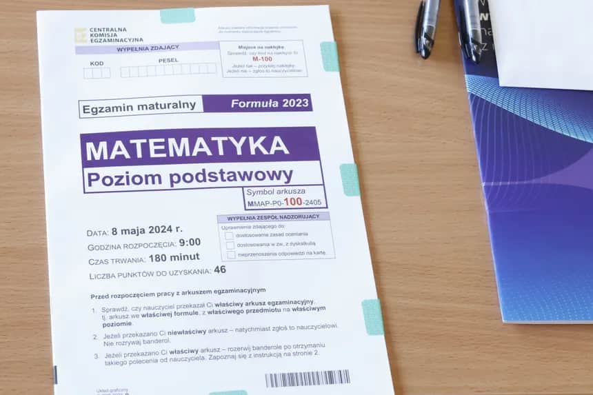 Ile trwa matura z matematyki podstawowej? Poznaj szczegóły i czas trwania